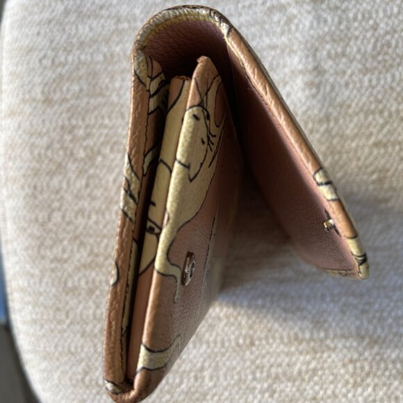 Miu Miu Cat Print Flap Over Long Wallet Rare Limited Edition w COA MINT - Picture 5 of 11
